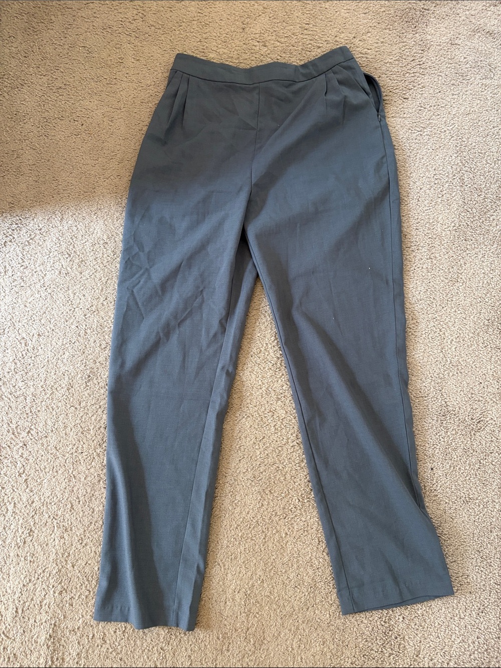 Lulu's Slate Gray Tailored Dress Pants